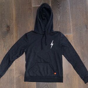 Aviator Nation Dark Grey Pullover Sweatshirt (size S)